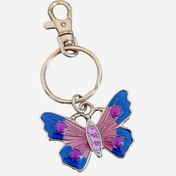 Butterfly Bag Charm - Picture 1 of 2